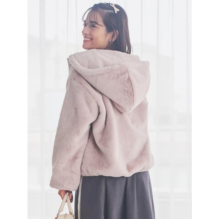 フロントZIPファーブルゾン | LUDIC PARK | 詳細画像4 