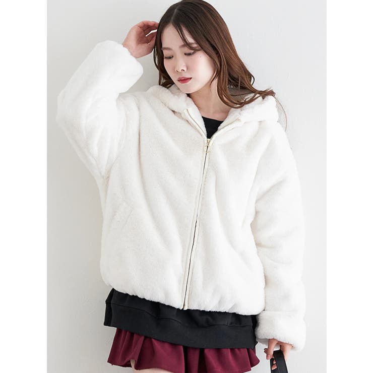 フロントZIPファーブルゾン | LUDIC PARK | 詳細画像20 