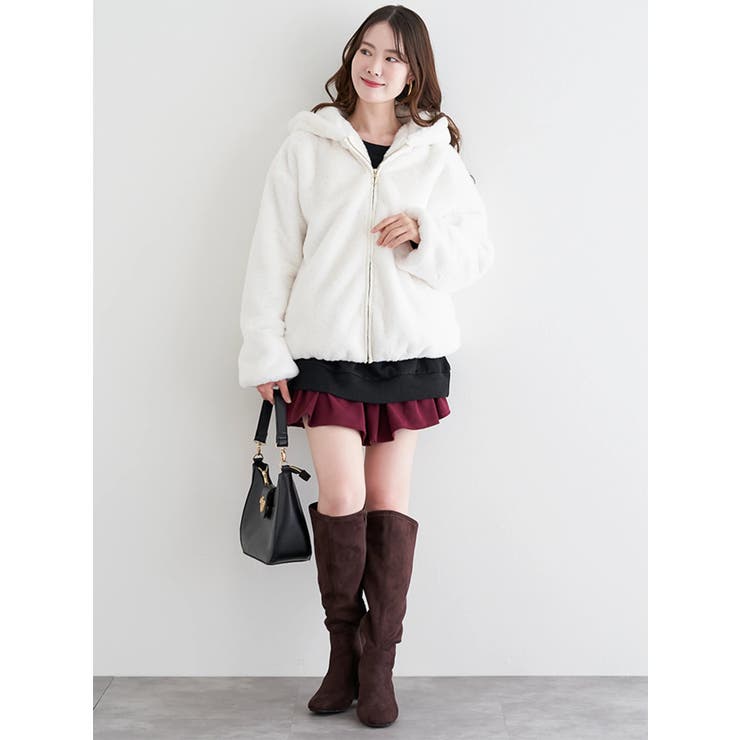 フロントZIPファーブルゾン | LUDIC PARK | 詳細画像25 