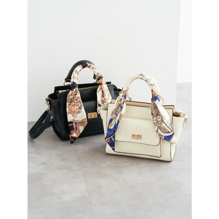 [2WAY]スカーフ付きバッグ | LUDIC PARK | 詳細画像1 