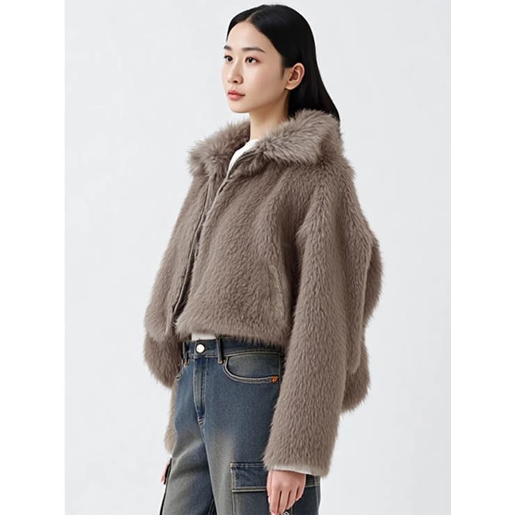 MIXファーブルゾン | LUDIC PARK | 詳細画像4 