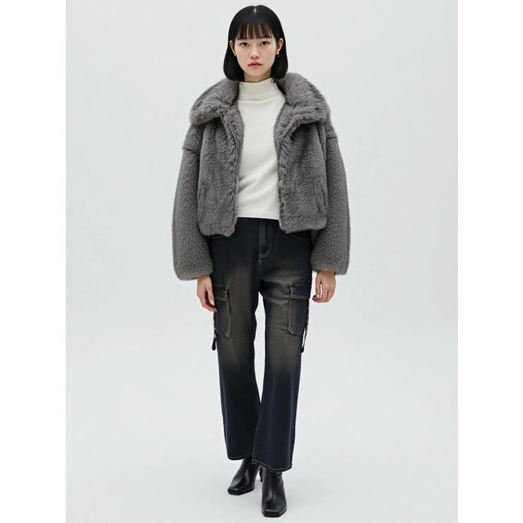 MIXファーブルゾン | LUDIC PARK | 詳細画像15 