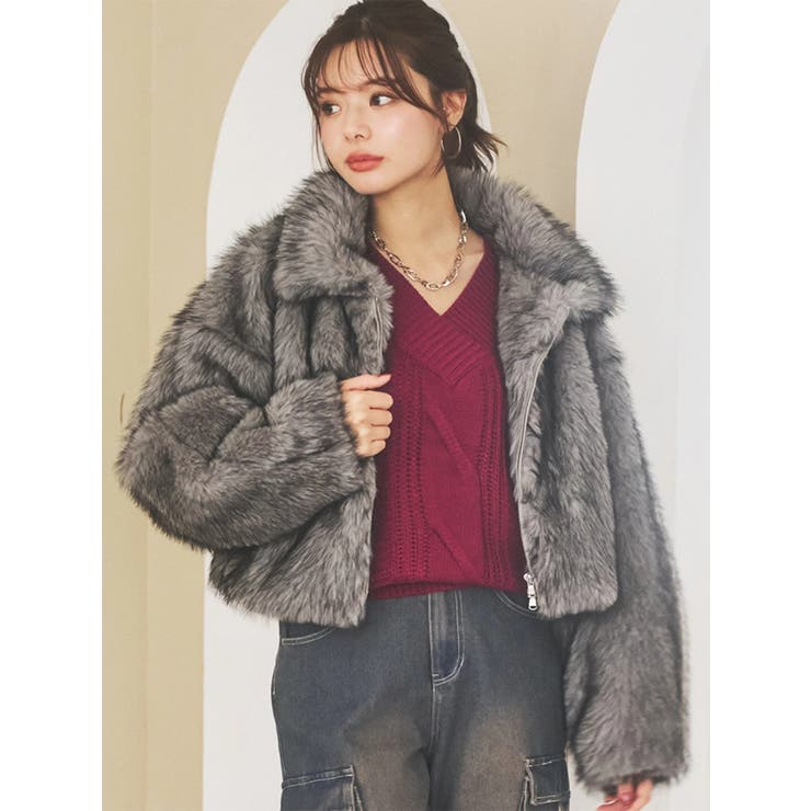 MIXファーブルゾン | LUDIC PARK | 詳細画像21 