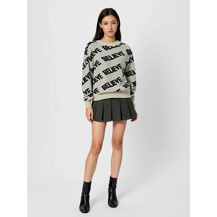 パイルロゴジャガードプルオーバー | LUDIC PARK | 詳細画像6 