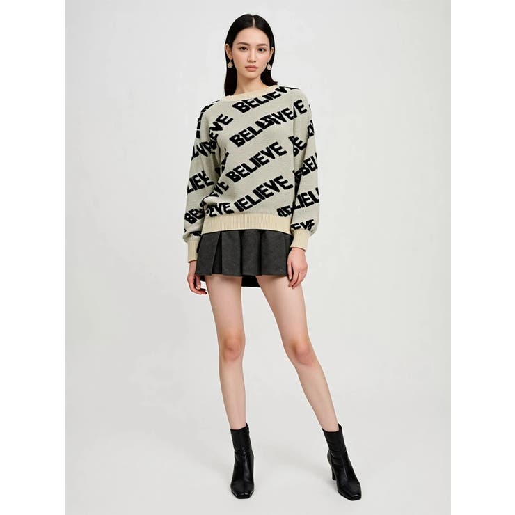 パイルロゴジャガードプルオーバー | LUDIC PARK | 詳細画像8 