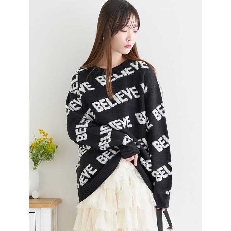 パイルロゴジャガードプルオーバー | LUDIC PARK | 詳細画像21 