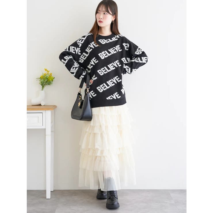 パイルロゴジャガードプルオーバー | LUDIC PARK | 詳細画像24 