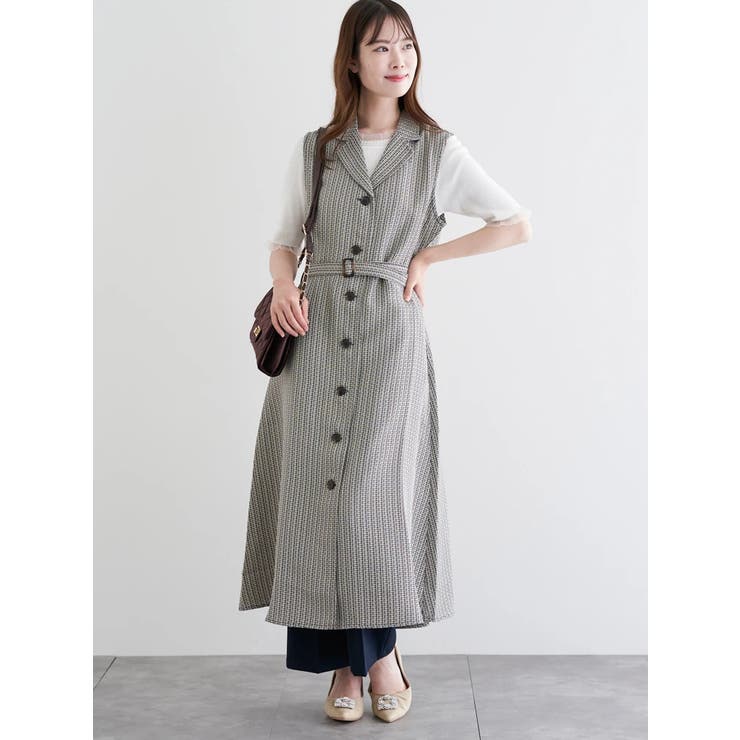 ノースリーブトレンチジレワンピース | LUDIC PARK | 詳細画像12 