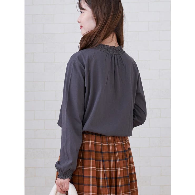 レース襟シャーリングプルオーバー | LUDIC PARK | 詳細画像4 