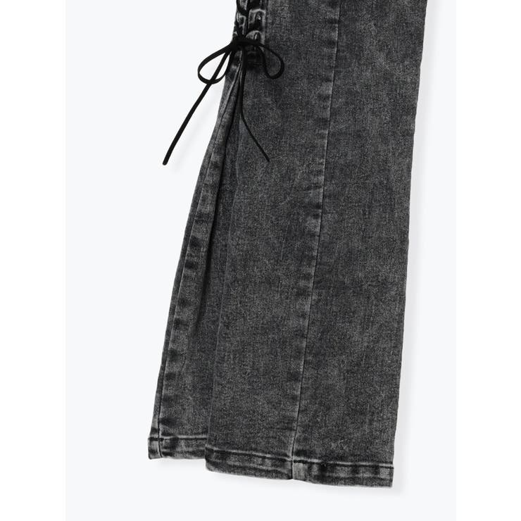 サイドレースアップフレアデニムパンツ | LUDIC PARK | 詳細画像44 