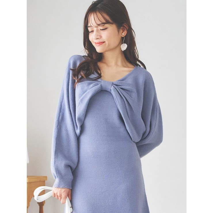 [SET]リボンモチーフトップス×キャミワンピース | LUDIC PARK | 詳細画像3 