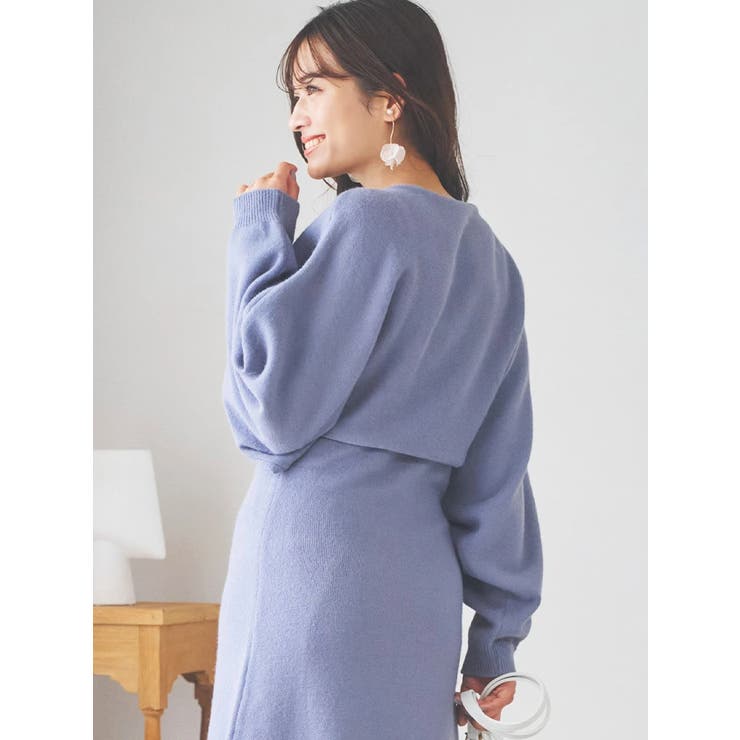 [SET]リボンモチーフトップス×キャミワンピース | LUDIC PARK | 詳細画像4 