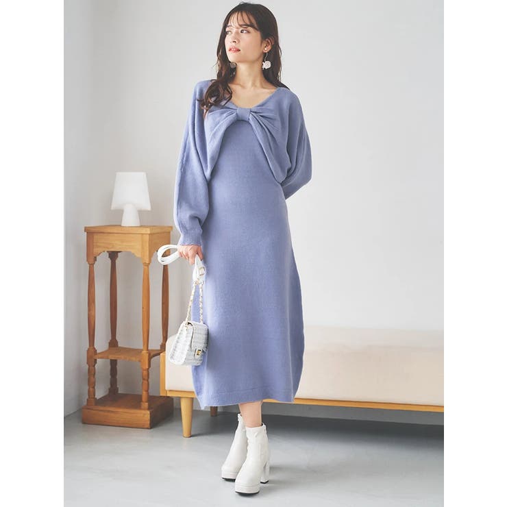 [SET]リボンモチーフトップス×キャミワンピース | LUDIC PARK | 詳細画像5 