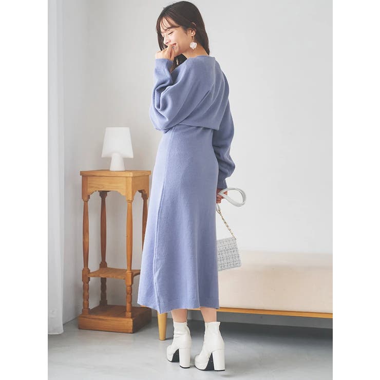 [SET]リボンモチーフトップス×キャミワンピース | LUDIC PARK | 詳細画像7 