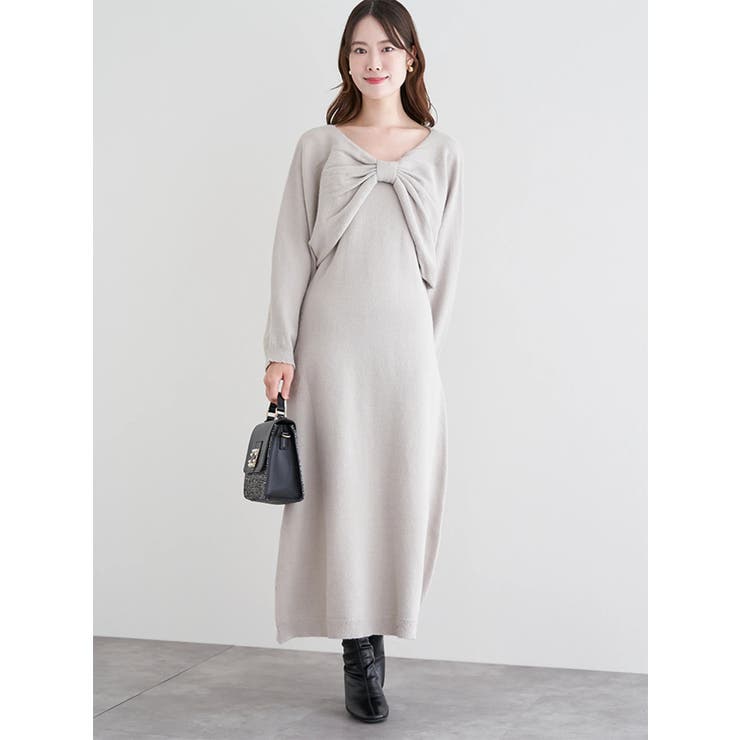 [SET]リボンモチーフトップス×キャミワンピース | LUDIC PARK | 詳細画像9 