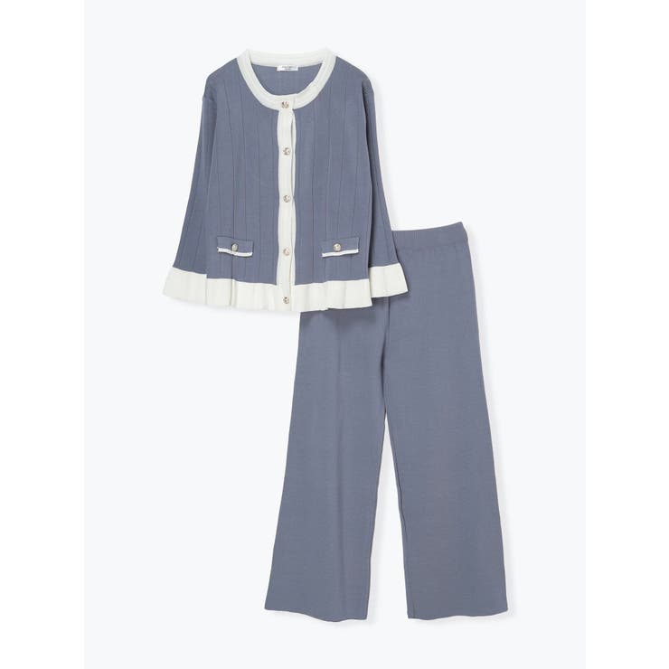 [SET]配色カーディガン×パンツセットアップ | LUDIC PARK | 詳細画像21 