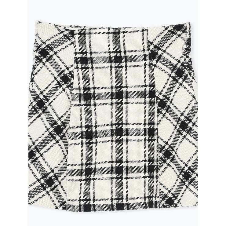 バイヤスチェックミニスカート | LUDIC PARK | 詳細画像21 