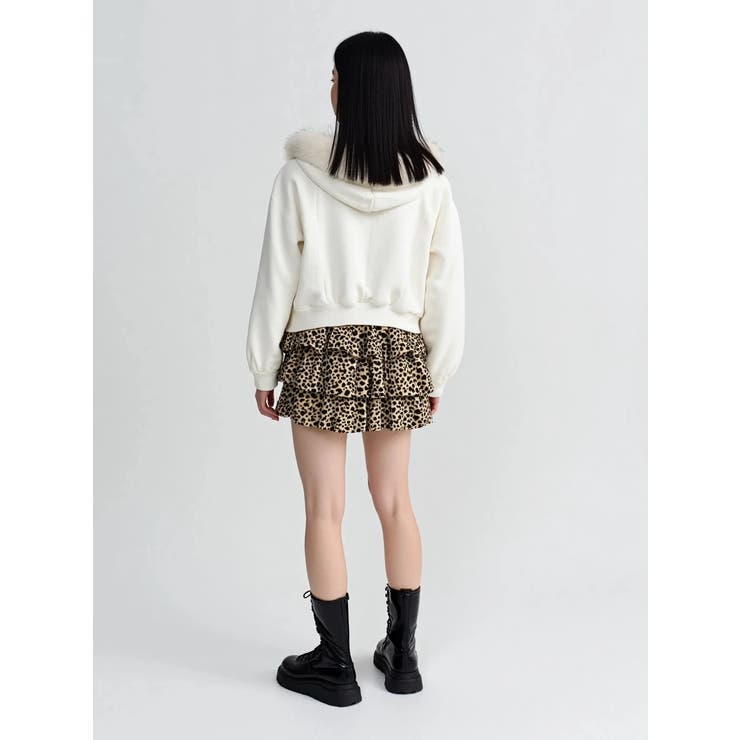 ヒョウ柄フリルミニスカート | LUDIC PARK | 詳細画像9 