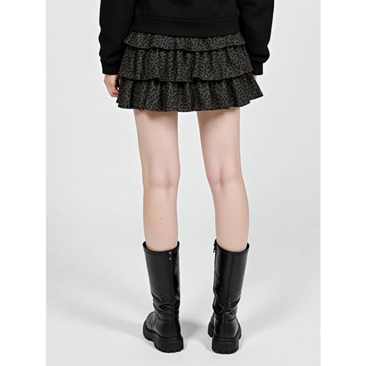 ヒョウ柄フリルミニスカート | LUDIC PARK | 詳細画像13 