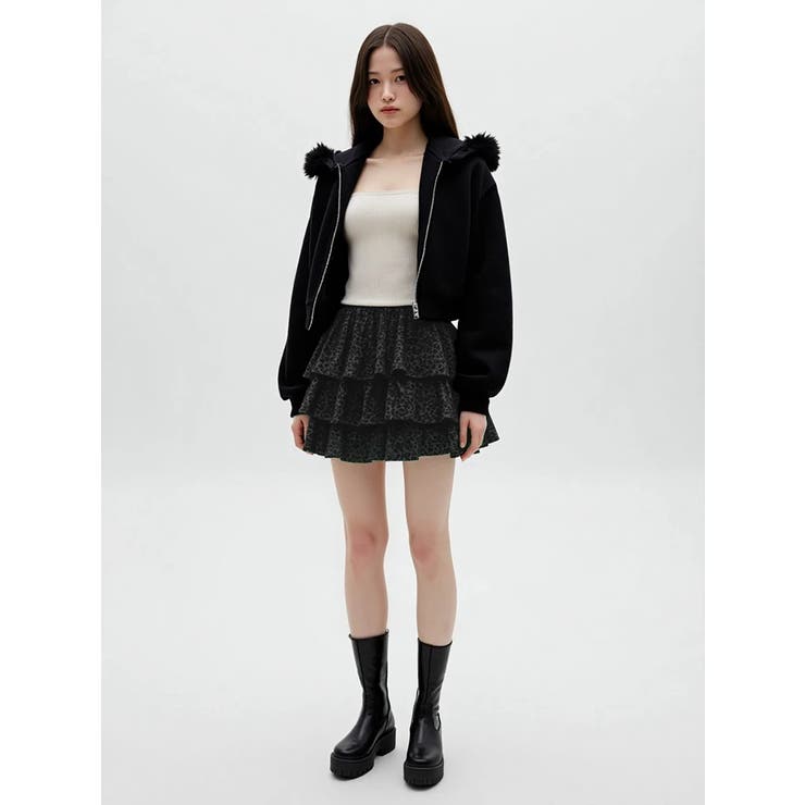 ヒョウ柄フリルミニスカート | LUDIC PARK | 詳細画像16 