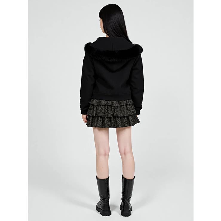 ヒョウ柄フリルミニスカート | LUDIC PARK | 詳細画像18 