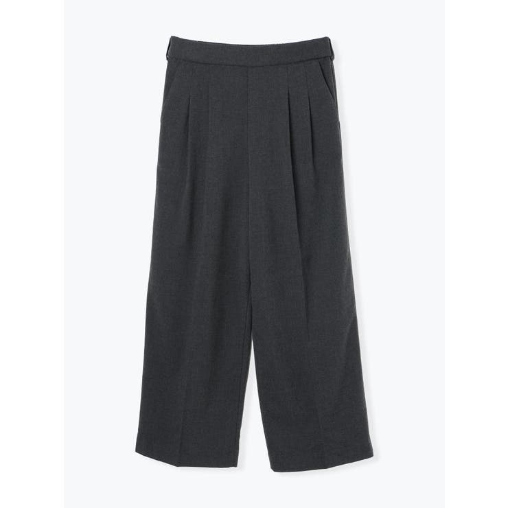 ラクケア 起毛無地ワイドパンツ | LUDIC PARK | 詳細画像22 