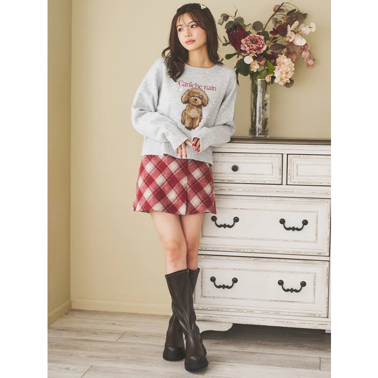 アニマルモチーフニットプルオーバー | LUDIC PARK | 詳細画像5