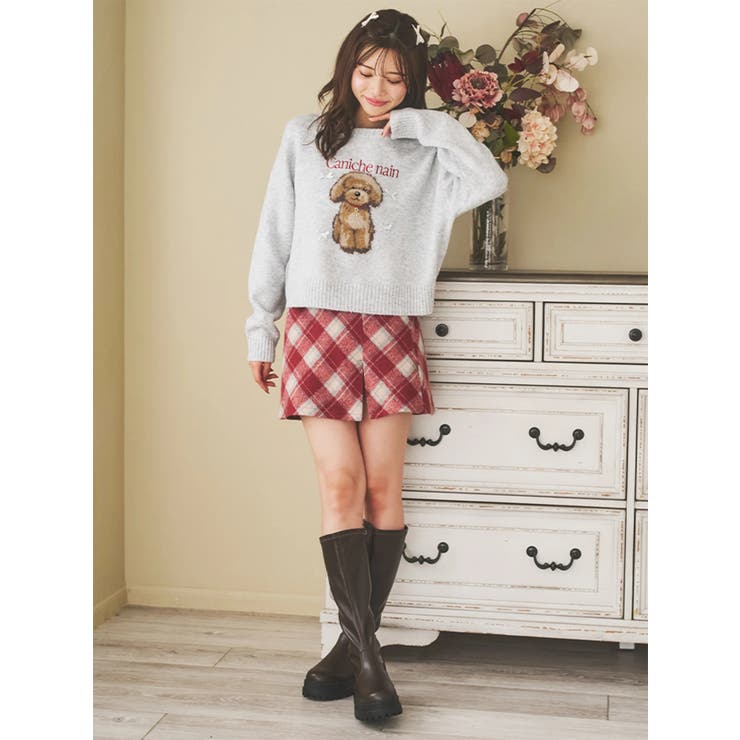 アニマルモチーフニットプルオーバー | LUDIC PARK | 詳細画像6