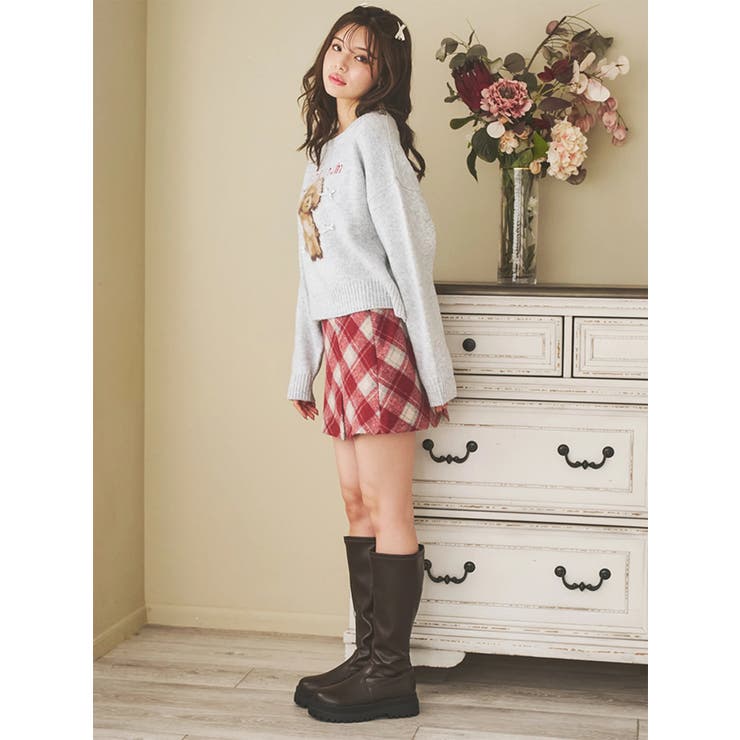 アニマルモチーフニットプルオーバー | LUDIC PARK | 詳細画像8