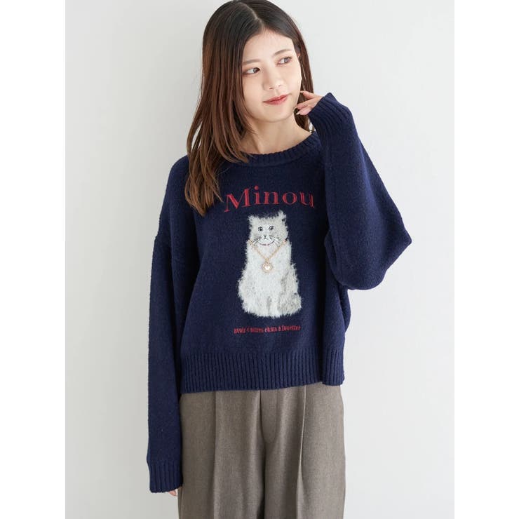 アニマルモチーフニットプルオーバー | LUDIC PARK | 詳細画像10