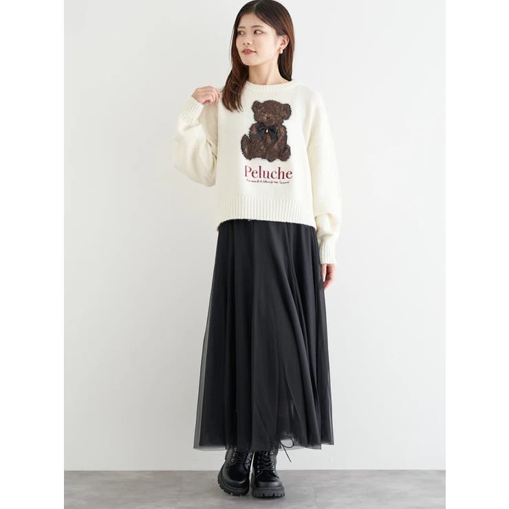 アニマルモチーフニットプルオーバー | LUDIC PARK | 詳細画像21