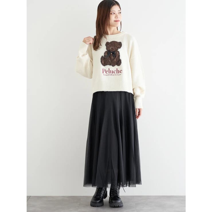 アニマルモチーフニットプルオーバー | LUDIC PARK | 詳細画像23