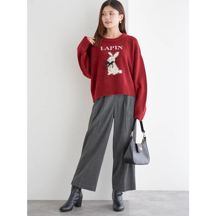 アニマルモチーフニットプルオーバー | LUDIC PARK | 詳細画像26