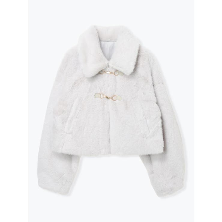 ファーショート丈ダッフルジャケット | LUDIC PARK | 詳細画像34 