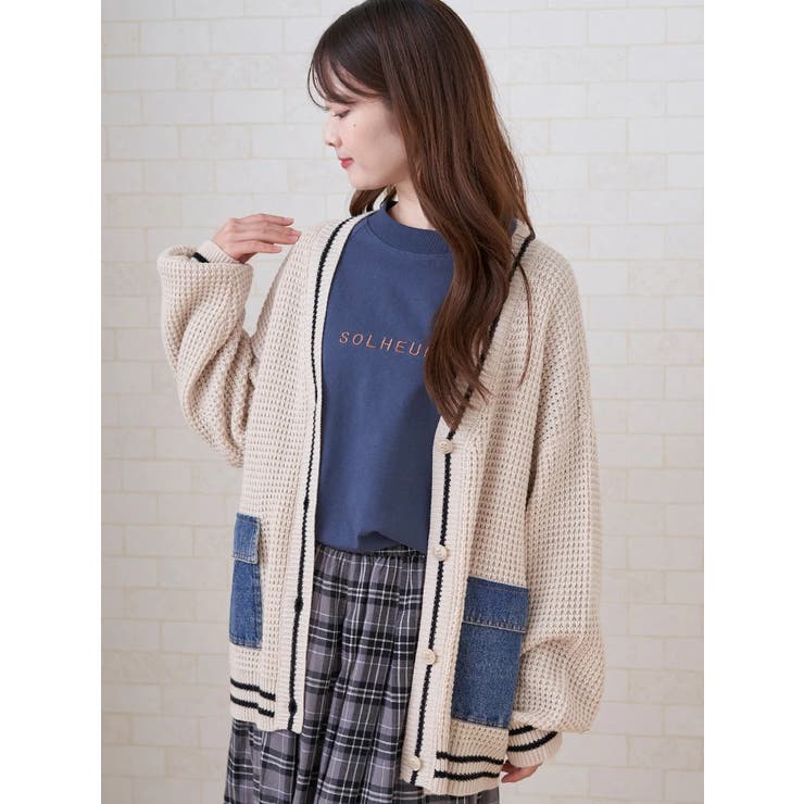 デニムポケットカーディガン | LUDIC PARK | 詳細画像2 