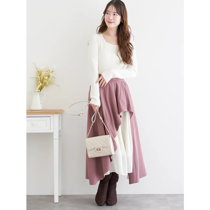 スタッズフェイクレザーショルダーバッグ | LUDIC PARK | 詳細画像6 