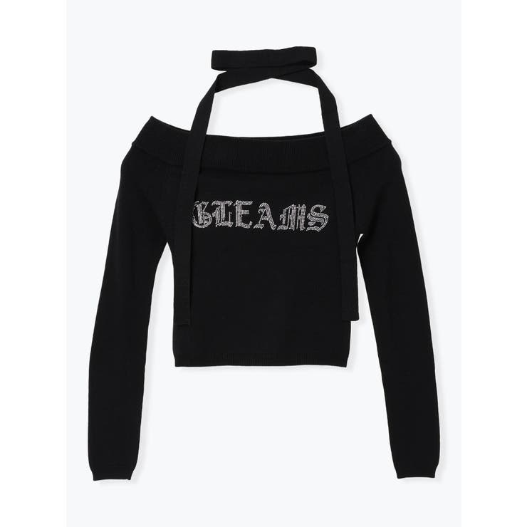 ラインストーンバックルオフショルニット | LUDIC PARK | 詳細画像26 