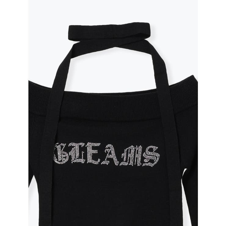 ラインストーンバックルオフショルニット | LUDIC PARK | 詳細画像28 