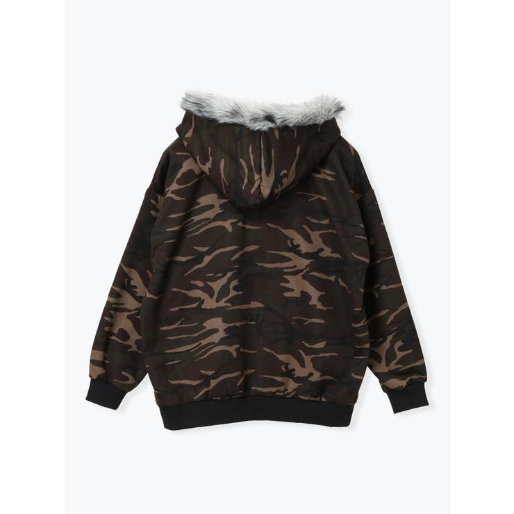 ファートリムジップパーカー | LUDIC PARK | 詳細画像2 