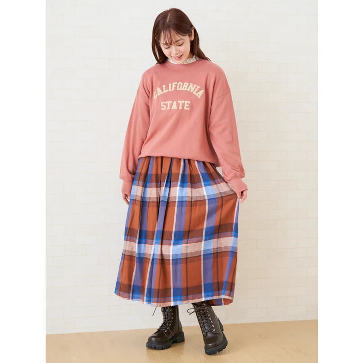 カレッジロゴ刺繍プルオーバー | LUDIC PARK | 詳細画像6 