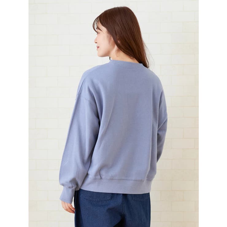 カレッジロゴ刺繍プルオーバー | LUDIC PARK | 詳細画像13 