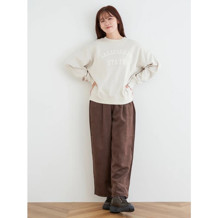 カレッジロゴ刺繍プルオーバー | LUDIC PARK | 詳細画像36 