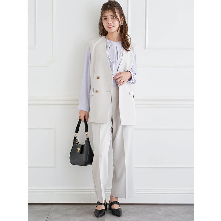 【Wクロス】ワイドパンツ(セットアップ可) | LUDIC PARK | 詳細画像7 