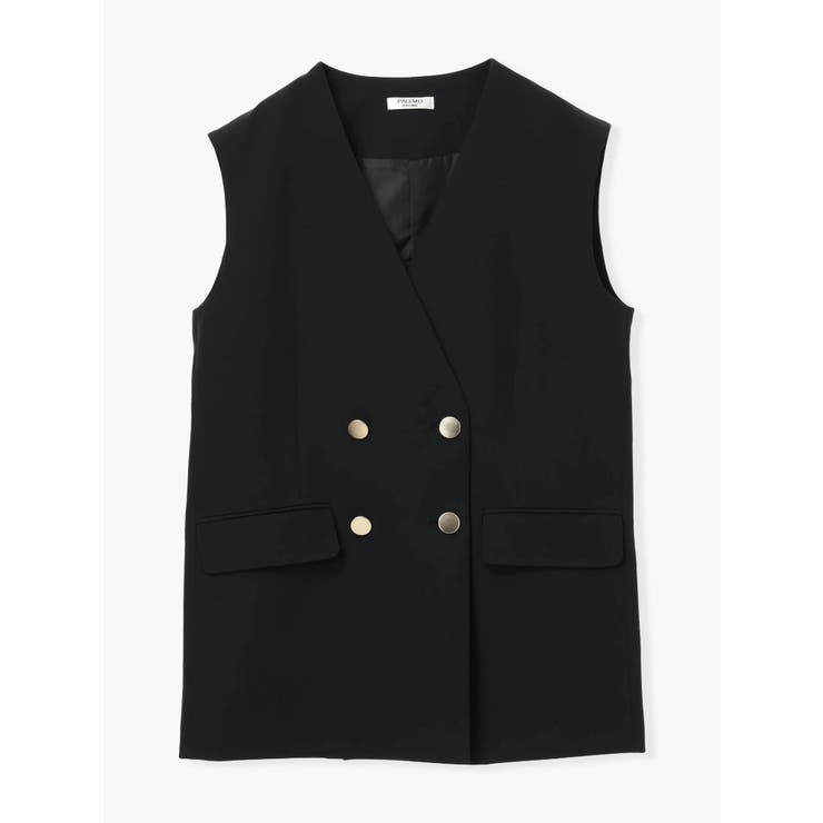 【Wクロス】Wボタンノーカラーベスト(セットアップ可) | LUDIC PARK | 詳細画像23 