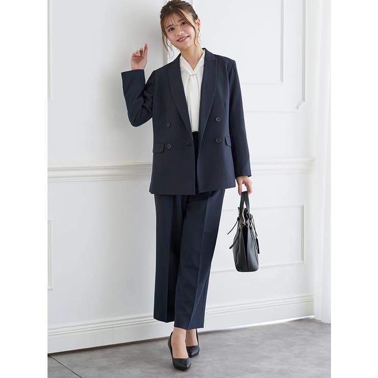 【Wクロス】Wボタンテーラードジャケット(セットアップ可) | LUDIC PARK | 詳細画像3 