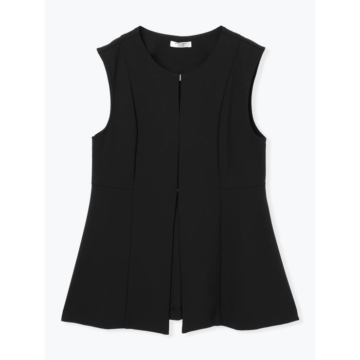 【ストレッチツイル】ペプラムベスト(セットアップ可) | LUDIC PARK | 詳細画像23 