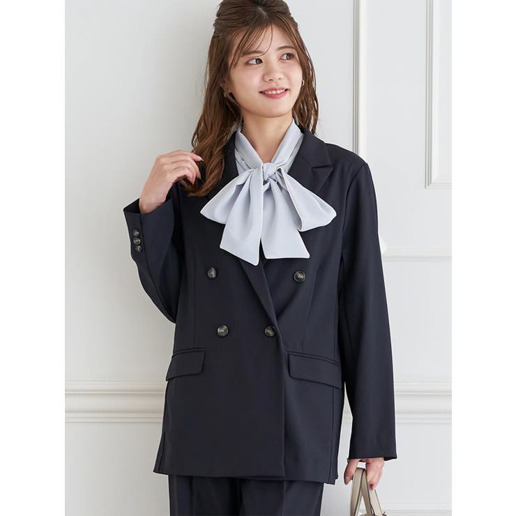 【ストレッチツイル】Wボタンテーラードジャケット(セットアップ可) | LUDIC PARK | 詳細画像7 