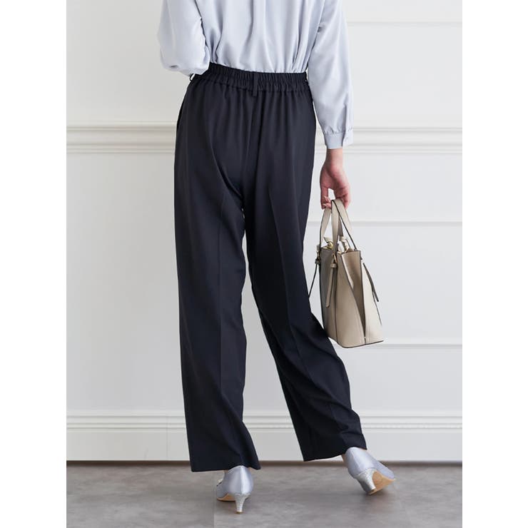 【ストレッチツイル】ワイドパンツ(セットアップ可) | LUDIC PARK | 詳細画像9 