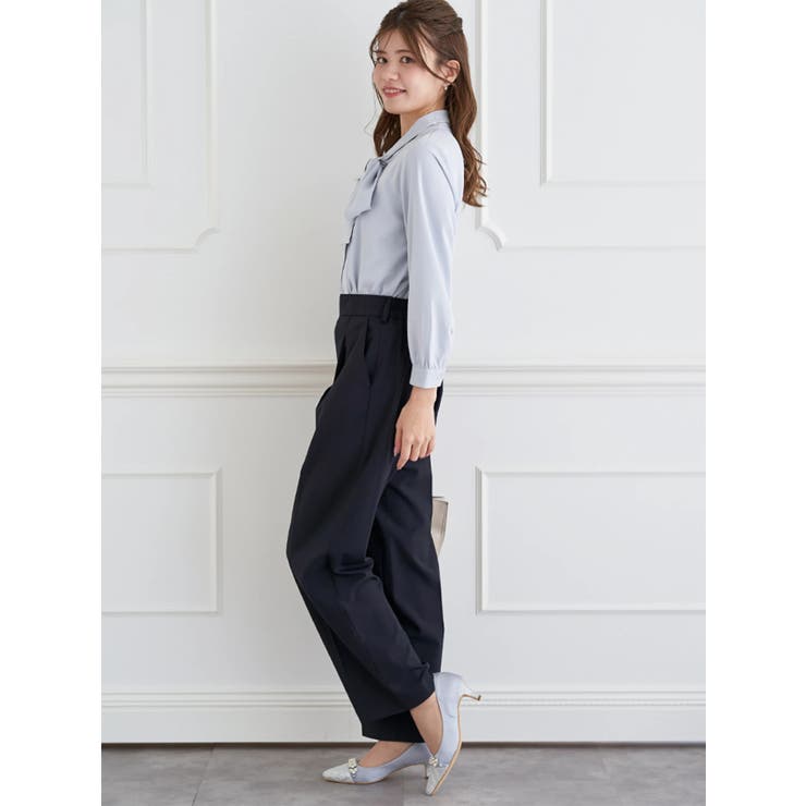 【ストレッチツイル】ワイドパンツ(セットアップ可) | LUDIC PARK | 詳細画像13 