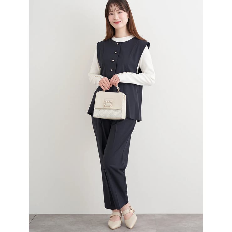 【ストレッチツイル】テーパードパンツ(セットアップ可) | LUDIC PARK | 詳細画像15 